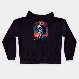 From sunset before ... ,Day of the Dead Kids Hoodie